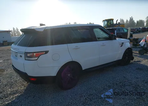 2017 Land Rover Range Rover Sport 3.0L V6 Turbocharged Diesel Hse Td6 from USA, damaged, VIN SALWR2FK3HA143396